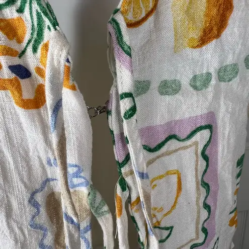 Paper Heart Italian summer lemon print vest top