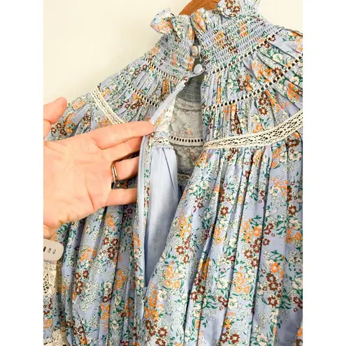 Hunter Bell | NWT Ryan Dress Ditsy Blue Floral | Sz XS