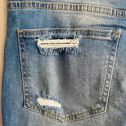 Indigo Rein 🆕 Straight Leg Distress Jeans 13🆕