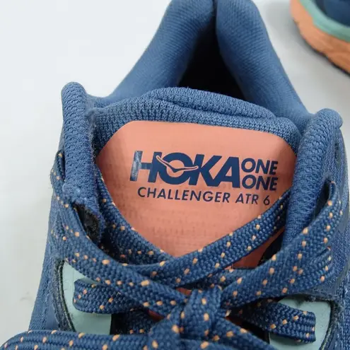 Hoka One One Women’s Challenger ATR 6 Real Teal‎ Cantaloupe Size 9.5B Blue