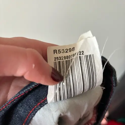 Mavi Jeans Vintage Y2K 90s Naomi Denim Micro Mini Skirt in Dark Classic Wash