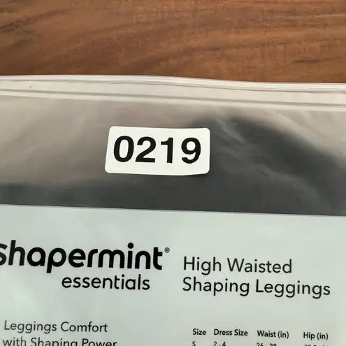 Shapermint Essentials High Waisted Shaping Ankle Leggings Women 3XL Black Opaque Size undefined