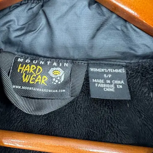 Mountain Hardwear Mountain Hardware black puffer front zip jacket w/ pockets warm women size small