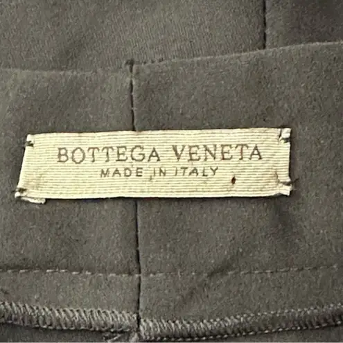 Bottega Veneta Women’s Size 38 6 Black Billowy Ruffle Front Silk Dress Pants