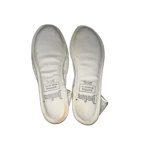 Dearfoams Vintage Lace Slippers Medium 6.5-7.5 Made in USA NWT Original Bag