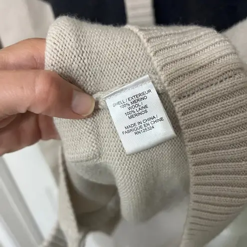 Haute Hippie Merino Wool ARGYLE CARDIGAN SWEATER Long Line Sz L