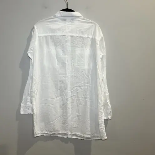 Ralph Lauren Lauren  White Button Down Long Sleeve Women’s Shirt Size Small