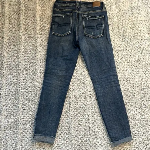 American Eagle  Super Stretch Hi-Rise Jegging Cropped Jeans sz 6