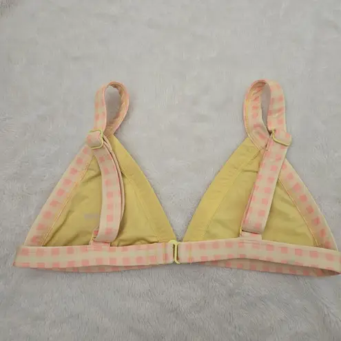 ONEONE Swimwear  Kameron Bikini Top Sunflower size Large Yellow Swim Beach