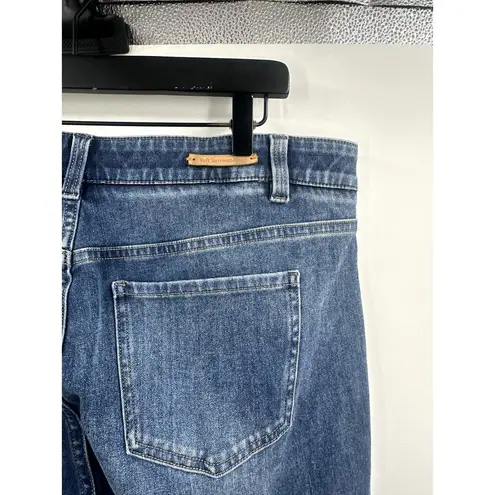 Soft Surroundings Soft Surrounding Medium Wash Straight Skinny Leg High Rise Jean Size XL