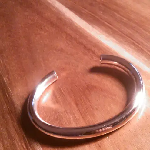 Ever True Ion Plated Rose Gold Stainless Steel Cuff Bracelet