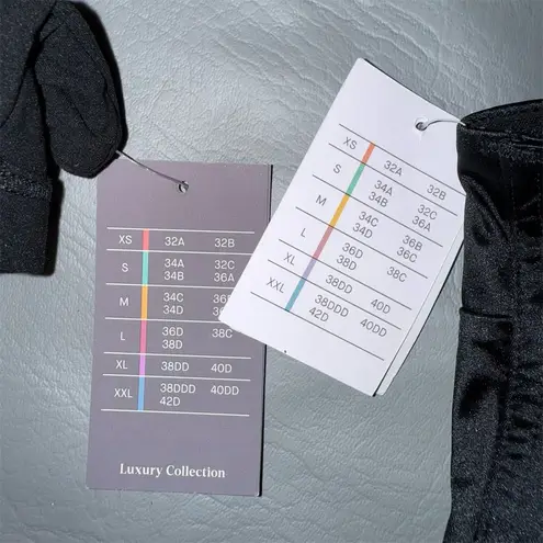 Auden Black‎ Women's Bra Set Black Size M