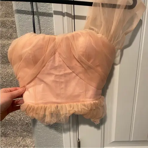 Revolve  Marnie Top in Champagne Pink
NBD xs