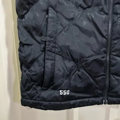 The North Face Women’s Puffer Vest 550 Down Black Size Medium