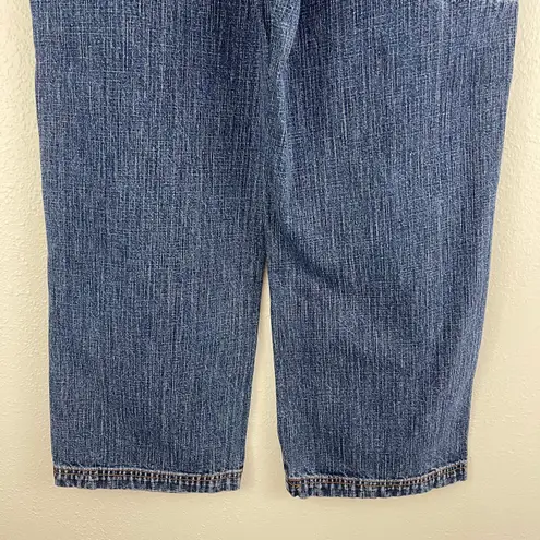 Bill Blass Vintage 90s Dark Wash Denim High Waisted Straight Leg Petite Jeans