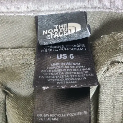 The North Face  Pants Womens 8‎ Gray Hiking Outdoors Nylon Lightweight Cargo