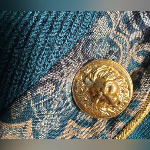 Jeffrey & Dara Petite by Linda Hutley Women’s VTG 3/4 Sleeve sweater,USA|Size:10 Blue