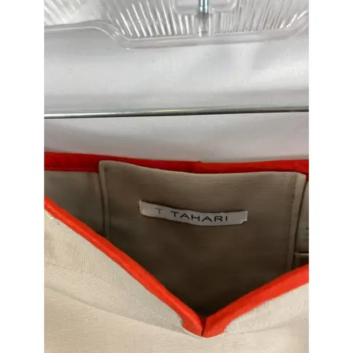 T Tahari Tahari 'Ariel' Colorblock Skirt w/ Lace-Up Detail 12