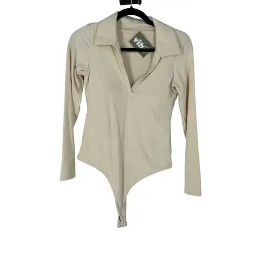 Klassy Network V-Neck Polo Long Sleeve Bramisuit