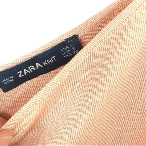 ZARA  - Knit Camisole with Pearl Details - S