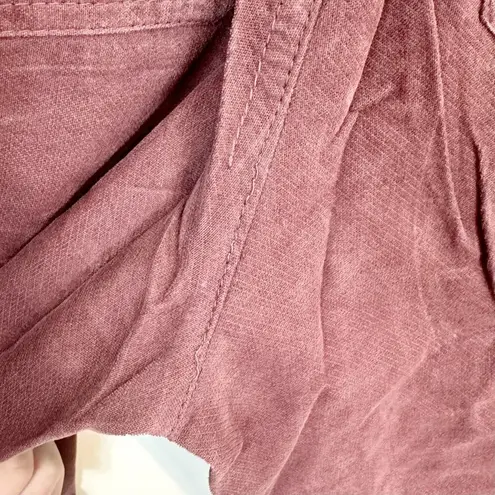 ZARA  Wine Brown Jogger Pants - Size Small