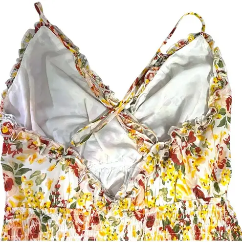 The Clothing Company White Floral Babydoll Sundress Women S Romantic Cottagecore