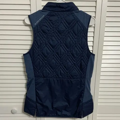 Peter Millar  Quilted Zip Hybrid Vest Size Medium