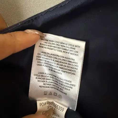 Ellen Tracy Women's pencil midi Skirt, Size 6, Dark Blue