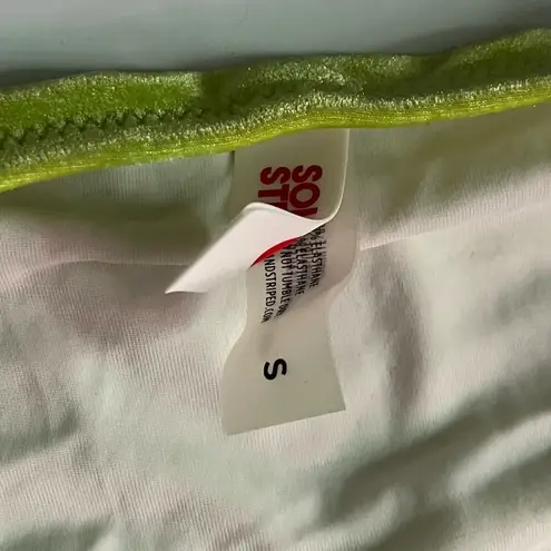 Solid & Striped • Lime Green Velvet Women's Bikini Set