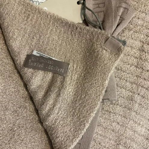 Barefoot Dreams NWT CozyChic Lite Ribbed Scarf Taupe One Size