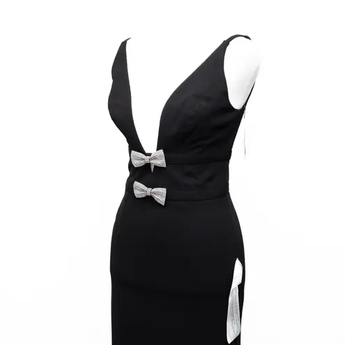 Dress the Population Viola Rhinestone Bow Dress Medium