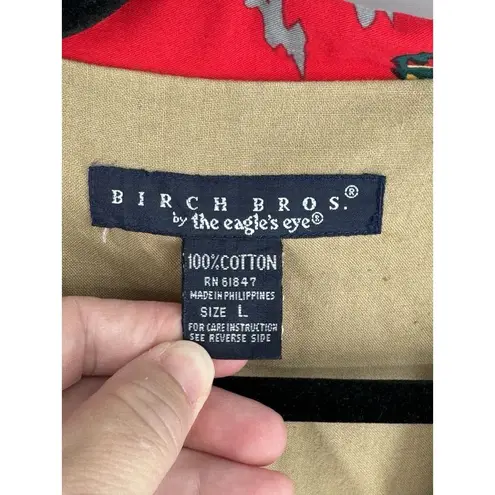 Vintage Chore Jacket By Birch Bros. The Eagles Eye Red Outdoors Size Large Barn