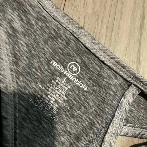 Heather Gray Women's Tank Top Size L