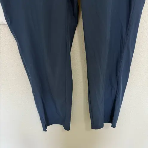 Eddie Bauer  Travel Departure Ankle Pant Lightweight UPF Dusted Indigo Blue XL