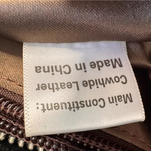 Kattee Soft Black Pebbled Leather Satchel Crossbody Bag Silver Hardware Large