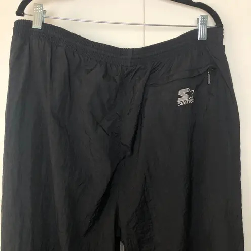 Starter Vintage Nylon Jogger Pants Black