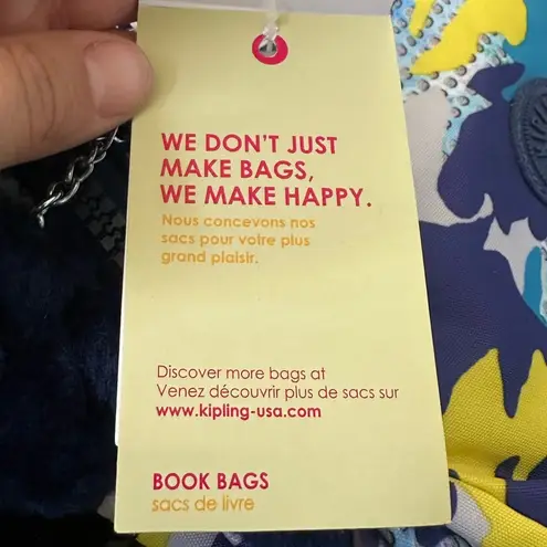 Kipling Seoul Go Small Backpack splash crayon