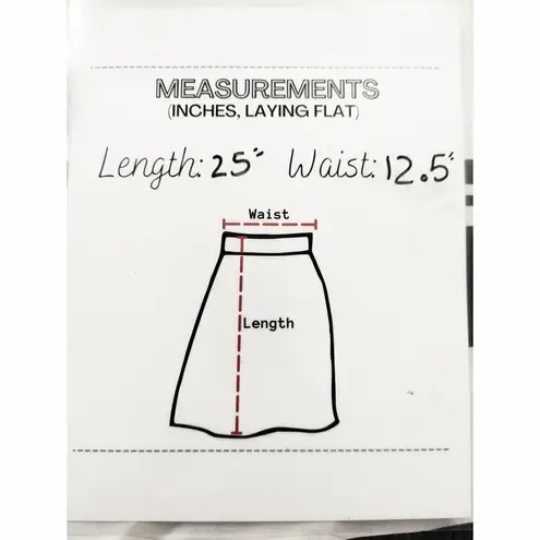 Elizabeth and James Elizabeth & James Gray & White Stripe Knee Length Pencil Skirt Office Size 2