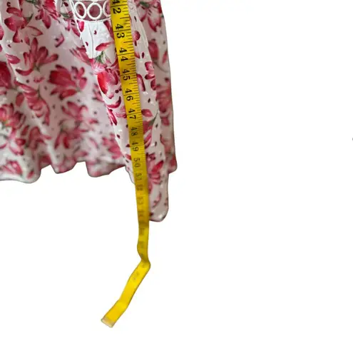 Skies Are Blue Floral Maxi Dress XS | NWT Boho Ruffle Sleeve Open-Back Sundress