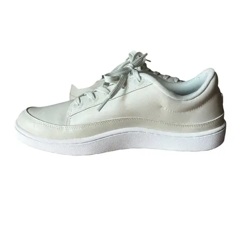 Allbirds Womens Shoes Green Leather Plant Pacer Sneaker Blizzard Sole US 9