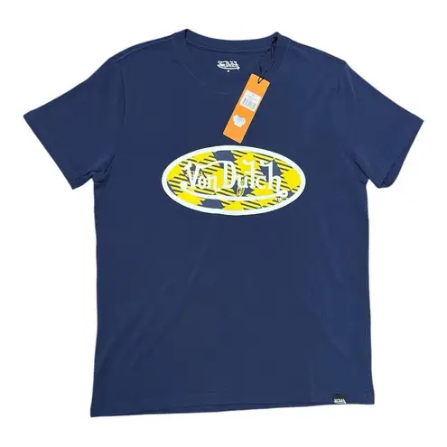 Von Dutch Navy Blue Graphic T-Shirt