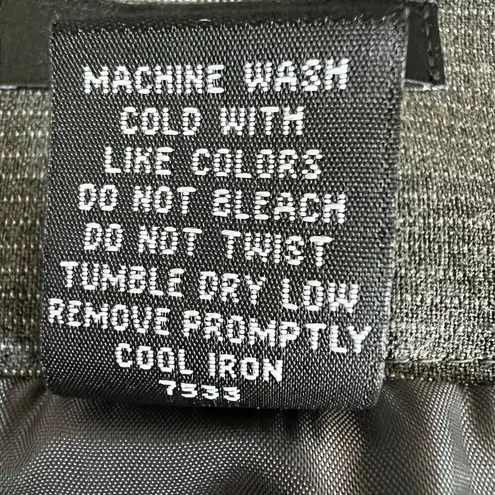 Rafaella Pencil Skirt Size 10 Pinstripe Gray Office Business Wear