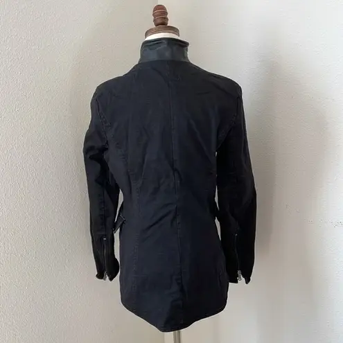 EUC Jakett New York Fitted Blazer Blazer Black Womens SZ S Mixed Medium