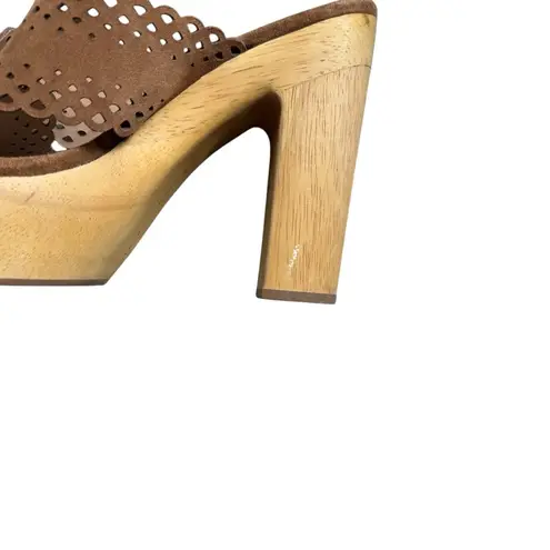 Veronica Beard - Gaynor Slip On Platform High Heel Sandals Sz 9.5