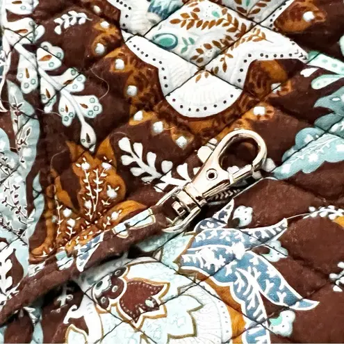 Vera Bradley  Java Blue Large Tote with Tortoise Toggle Closure thumbnail 5