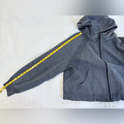 Lululemon Scuba Oversized Full Zip - Heathered Speckled Black - XL/XXL