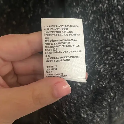 Anthropologie  Wool Blend Wide Cuffed Sleeve Sweater Size Small