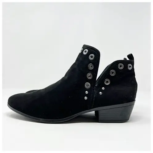 Circus by Sam Edelman Sam Edelman Black Suede Leather Studded RUBIN Ankle Boots