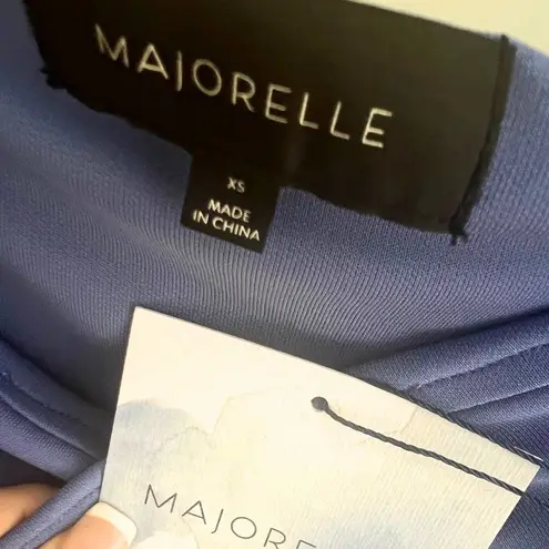 Majorelle | Cypress Mini Dress in Periwinkle Blue | Size XS