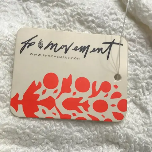 Free People Movement Recovery Layer in White Combo Size XS NWT